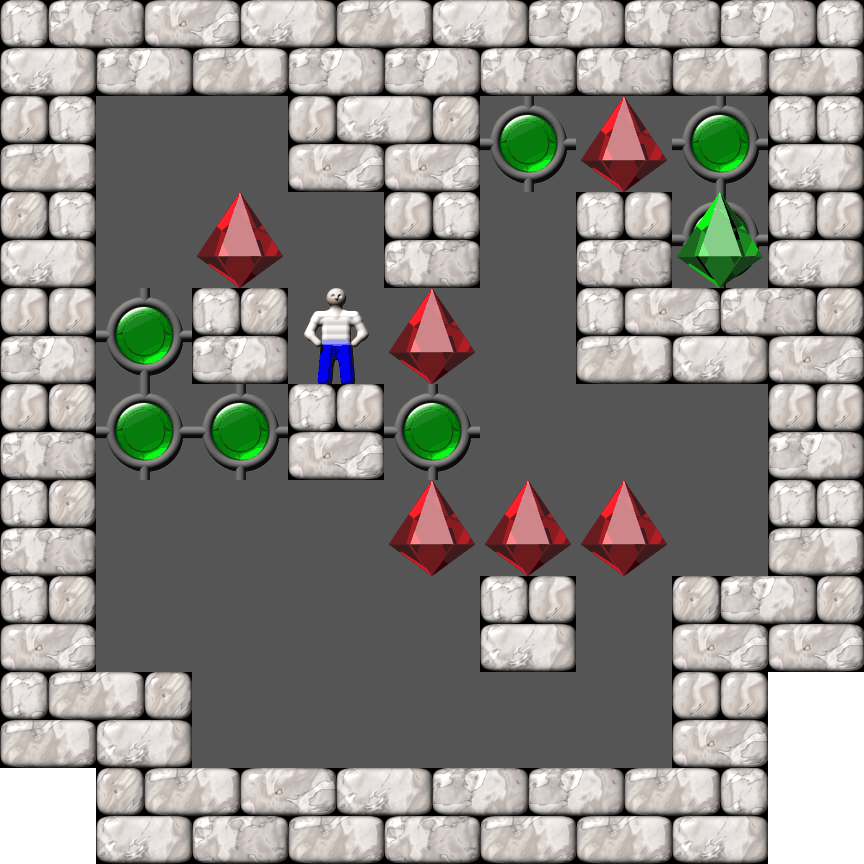 Sokoban Ionic Catalysts level 58